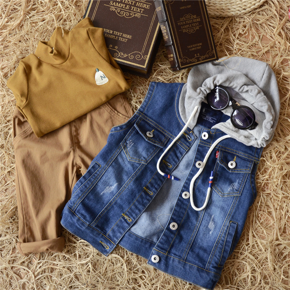 Gilet enfant en toile - Ref 2070083 Image 1