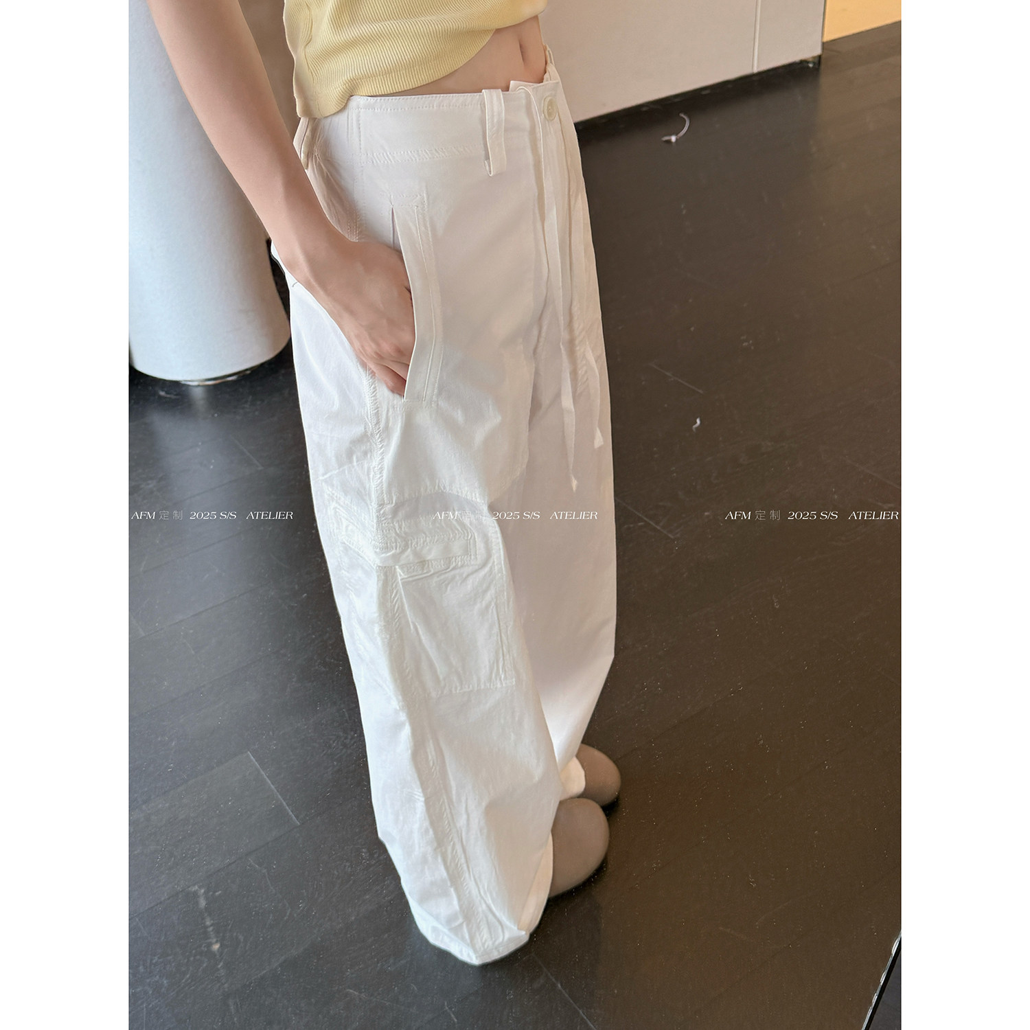 薄如蝉翼防晒速干凉感宽松休闲裤