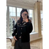 人鱼 AFM定制 毛衣上衣外套毛衣冬季 羊驼毛小马爱心甜酷修身 针织衫