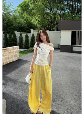 kylie休闲居家裤新色新版本返场休闲裤遛弯裤女裤女款夏薄款长裤