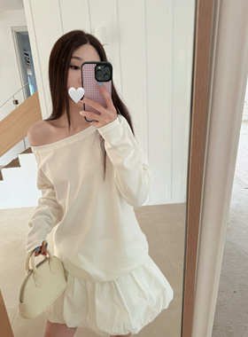 人鱼_2025春秋新款独特漂亮气球花苞褶皱蓬蓬半裙女miu系花苞裙