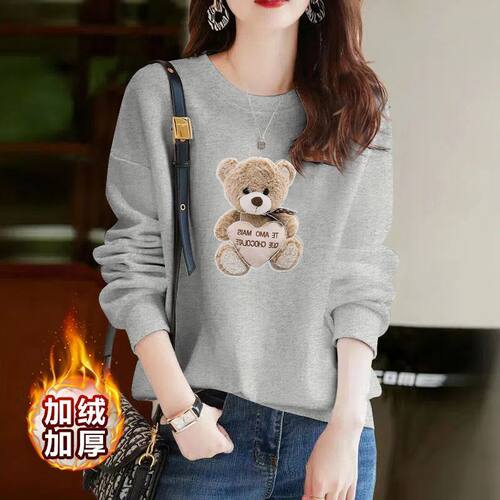 大牌正品超好看100%纯棉宽松卫衣