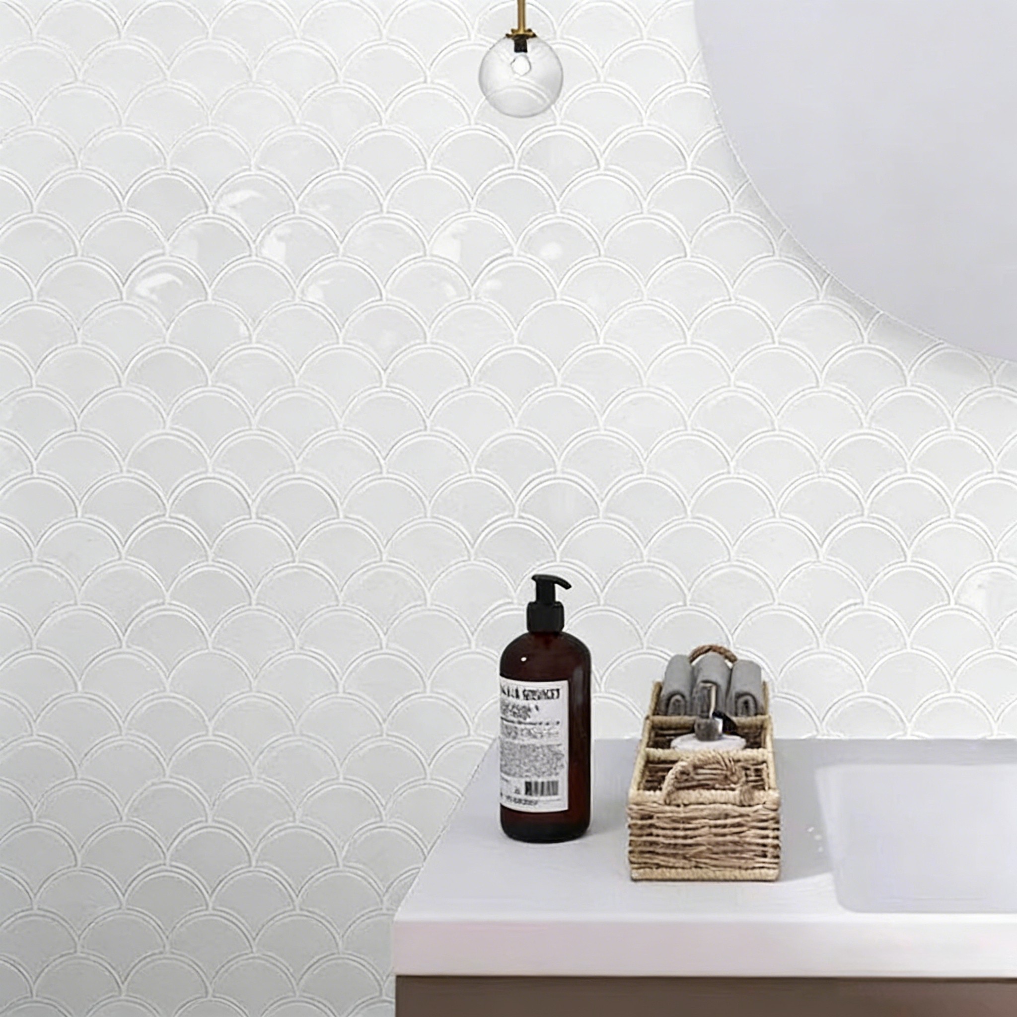 3D水晶瓷砖贴厨房浴室专用墙贴自粘防油防水鱼鳞墙纸,家居饰品,软装墙贴,淘宝优惠券,粉丝福利购,淘宝优惠卷