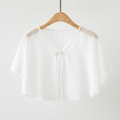 雪纺衫 外搭开衫 小披肩夏季 百搭防晒衣女超仙洋气短款 2026新款 薄款