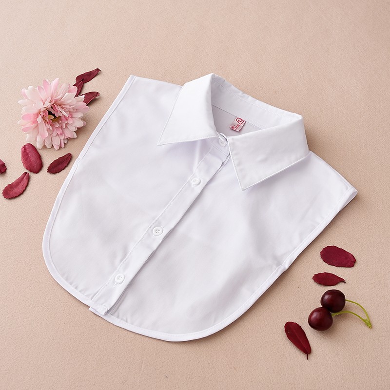 衬衫立领白色毛衣假衣领