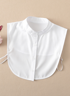 假领子和尚领立领秋冬新款百搭假衣领毛衣卫衣打底正装装饰领子女