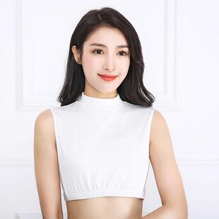 百搭假领半高领假领子女高档莫代尔小衫 假立领秋冬打底内搭假衣领