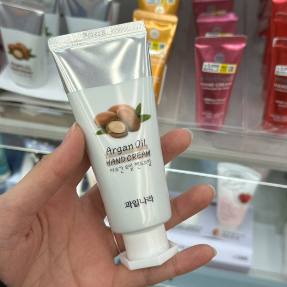 韩国进口 现货即发 摩洛哥坚果油护手霜60g 大创DAISO百货正品