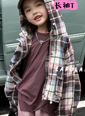 新 啦fu莱 春 百棉长袖T 码数足 5706