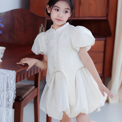 【特】月＊m米色娃娃衫短裙两件套，身高加十拍，0116