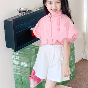 特 推荐 宝儿w女宝短裤 有弹力 1582 散腿短裤