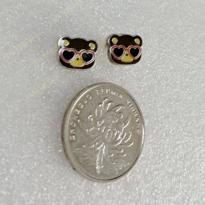 可爱小耳钉女 简约 Loungefly 迷你熊散装耳钉一对 迷你耳钉 超小,饰品/流行首饰/时尚饰品新,耳钉,淘宝优惠券,粉丝福利购,淘宝优惠卷