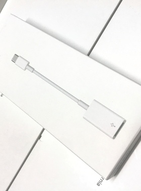 苹果USB-C USB转u盘MacBookpro 15promax 雷电3 4转2lighting闪电