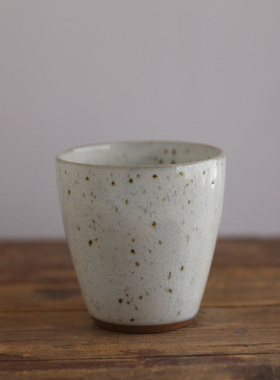 现货日本制造原装进口纯手工手作粉引陶瓷和风复古马克杯水杯茶杯