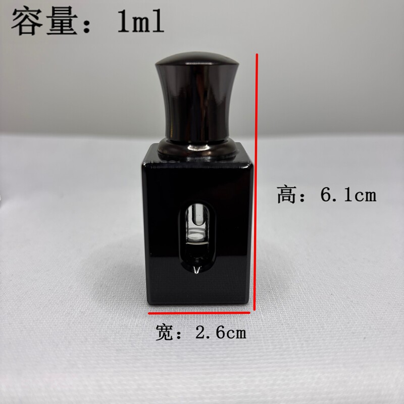 sj水晶精油瓶高级1ml沉香图片