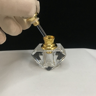 SJ精致精油瓶小空瓶1ml小瓶子精华液用瓶沉香分装瓶美容院水晶瓶