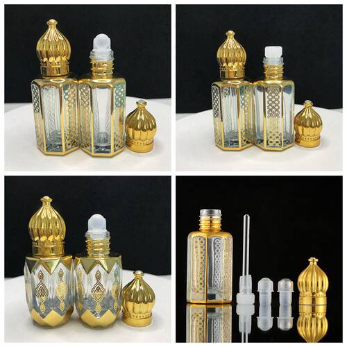 SJ精油瓶小瓶子3ml定制包装盒6ml灯沉香分装瓶滚珠美容院空瓶12ml