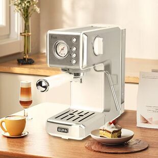 Eupa/灿坤 TSK-1820C意式咖啡机家用小型全半自动美式蒸汽打奶泡