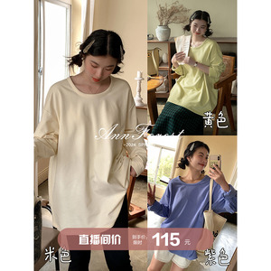 休闲大版韩系宽松卫衣 安妮森林
