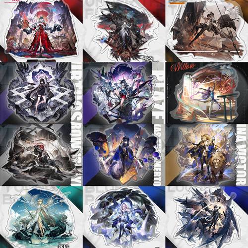 明日方舟游戏立牌逻各斯弑君者拉普兰德异格五周年周边高清摆件