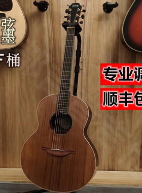 弦墨复刻Lowden F32云杉红松印玫破布木全单板民谣电箱吉他可定制