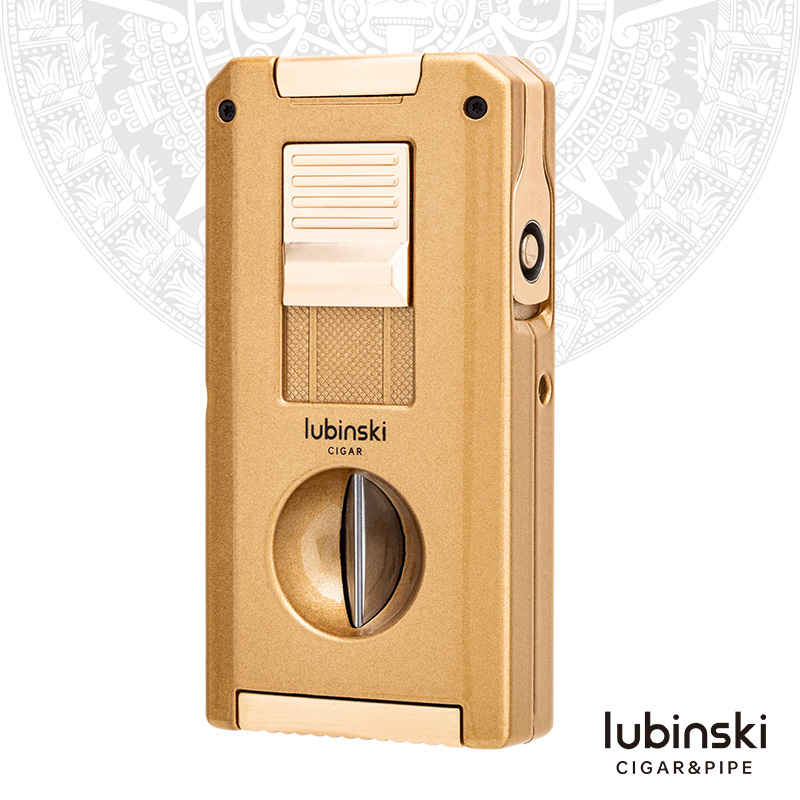 Lubinski多功能雪茄打火机带双剪