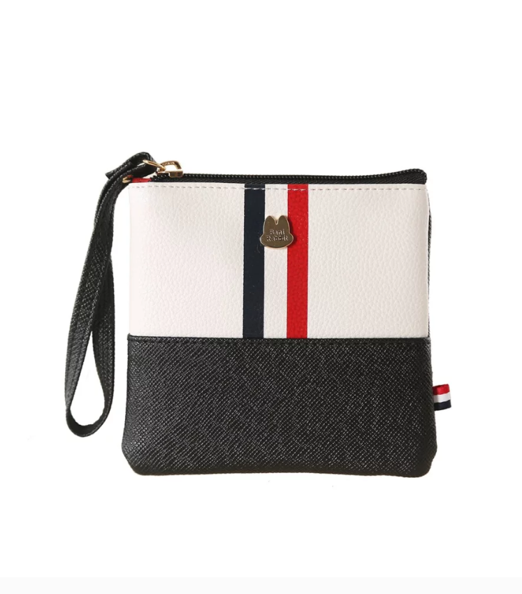 贝妮兔2018新款女生潮雅风尚系列时尚经典手拿零钱包钥匙包9125C