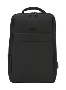 外交官电脑包男女书包商务笔记本休闲双肩背包旅行包DB-797L黑色