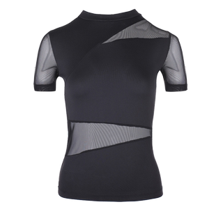 朵俏拉丁舞练功服女成人上衣专业性感跳舞衣服舞蹈服装秋新款长袖