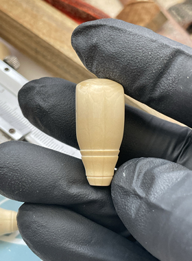 五台六道木佛珠108颗念珠木头配饰一体三通木质佛头隔珠熊猫师兄