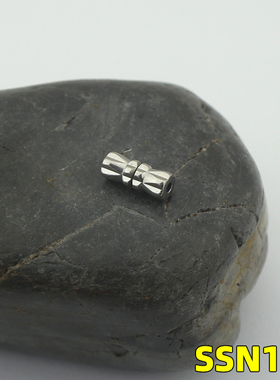 不锈钢珠宝螺丝螺纹扣 DIY首饰扣饰品扣珍珠项链扣 不掉色 SSN117