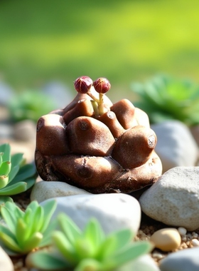 冬型种实生蛮鬼塔块根多肉植物菊科花卉绿植室内盆栽阳台四季好养