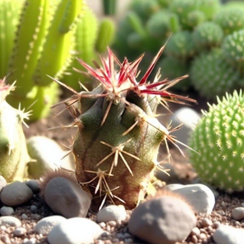 红刺仙人球伟冠龙多肉植物生态