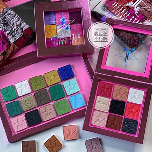 新色到!Jeffree Star Single单色眼影DIY自由组合眼影盘9色24色