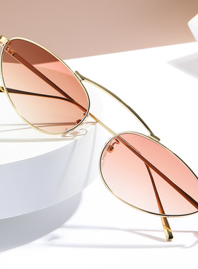 跨境欧美品质墨镜女个性街拍网红爆款太阳镜出行时尚百搭遮阳镜潮