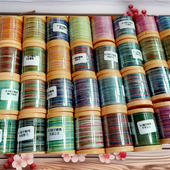 0.3星空段染蜡线 一卷约120米渐变段染色蜡染编织线手工编织线