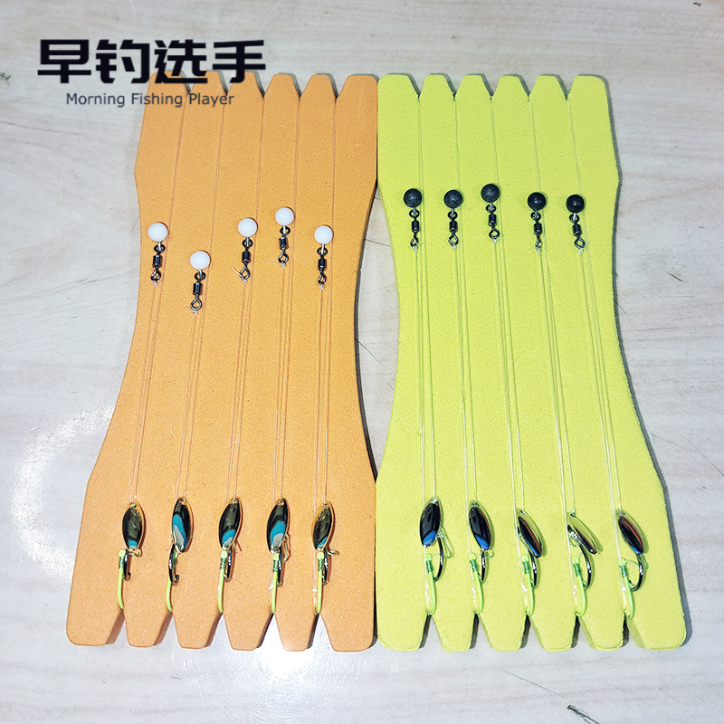 微物路亚双钩瓜子亮片白条杀手