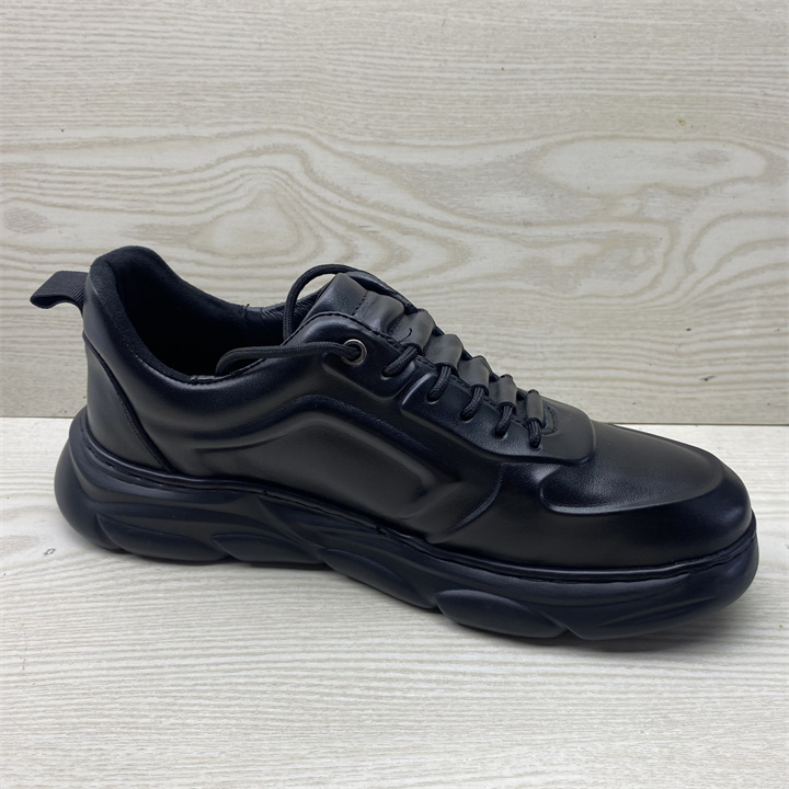 断码特价处理2025秋季真皮男鞋时尚百搭厚底韩版牛皮休闲皮鞋单鞋