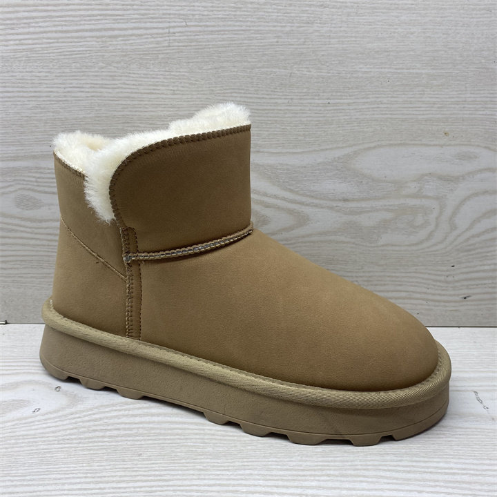 断码处理2024冬季新款真皮男靴时尚百搭户外平底防寒厚绒雪地靴,流行男鞋,时尚雪地靴,淘宝优惠券,粉丝福利购,淘宝优惠卷