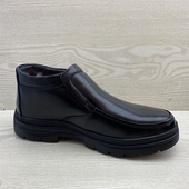 特价 羊毛保暖时尚 处理2025秋冬季 断码 真皮男鞋 高帮鞋 百搭牛皮棉鞋