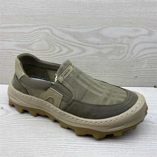 2025款男鞋夏季透网一脚蹬懒人鞋厚底轻底勒夫鞋百搭洋气不挑年龄