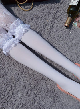蕾丝开档女蝴蝶结黑色
