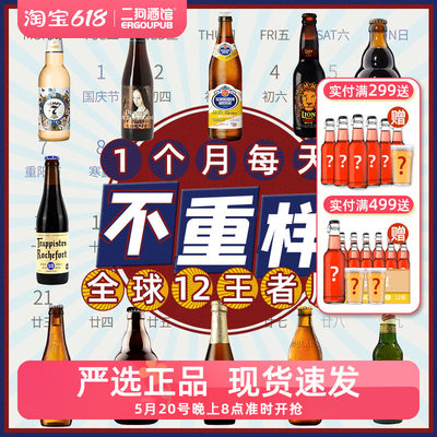 全球12瓶进口品牌精酿啤酒