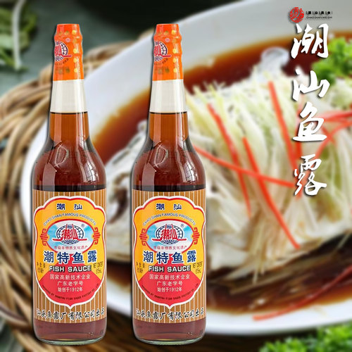 潮特鱼露调味烹饪瓶装