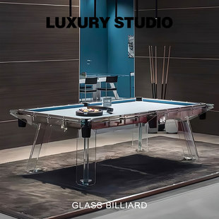 高端台球桌标准家用中式黑八成人黑8美式案子二合一斯诺克桌球台