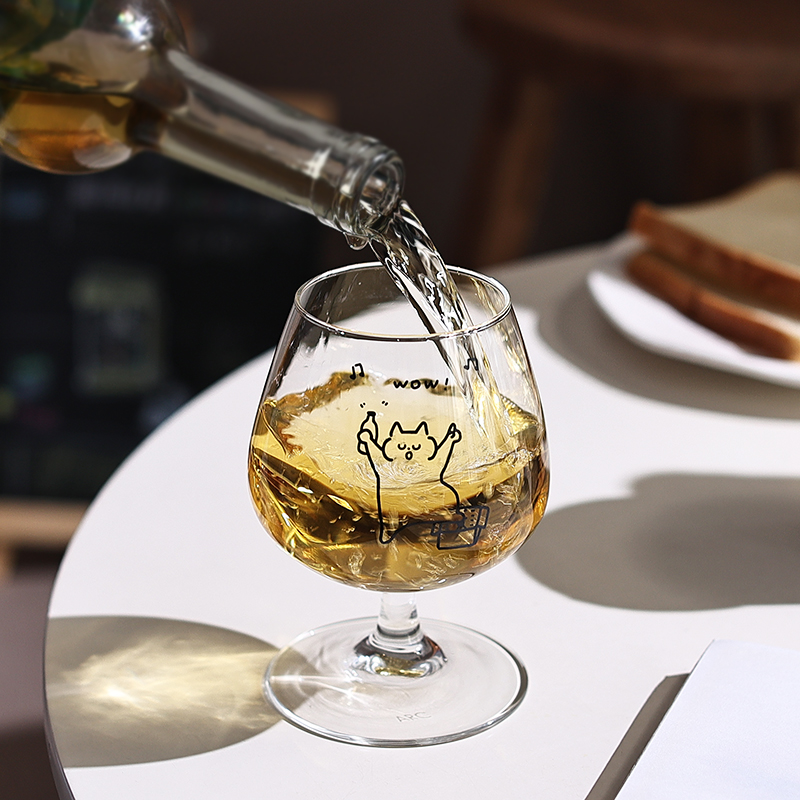 原创红酒杯玻璃杯个性酒杯高脚杯