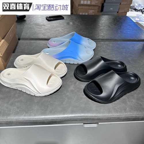 李宁SOFT SLIPPER男女同款潮流拖鞋2025春夏新品舒适凉拖AGAV003