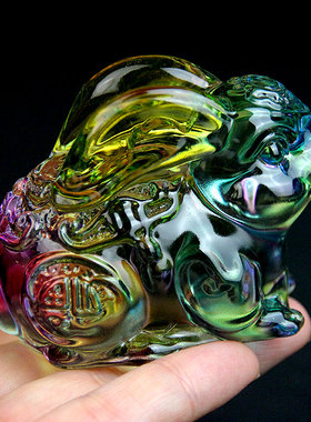 小兔子泰山福缘阁琉璃