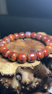 北票战国红手串云南包浆南红手串男女款黄绿皮南红手链直播间专拍