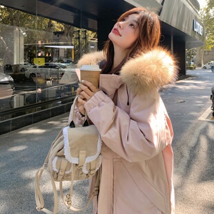 冲锋衣防风保暖羽绒服D811 工装 P340K468 超大貉子毛 已出大货